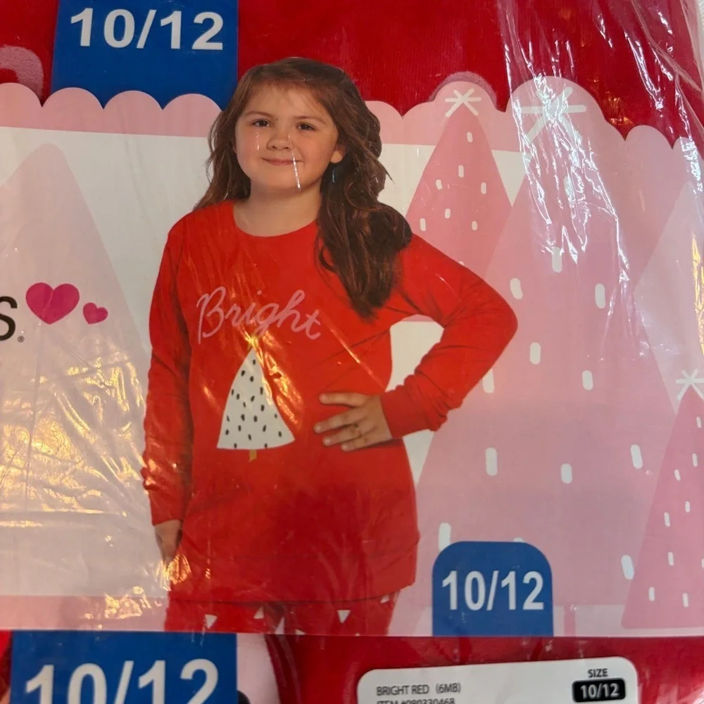 Wildfox Red Festive Kids Sweater Set
